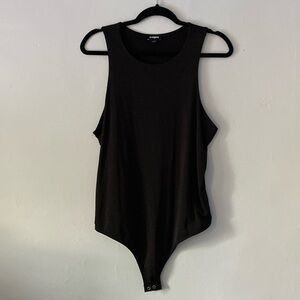 Express Black Bodysuit Tank